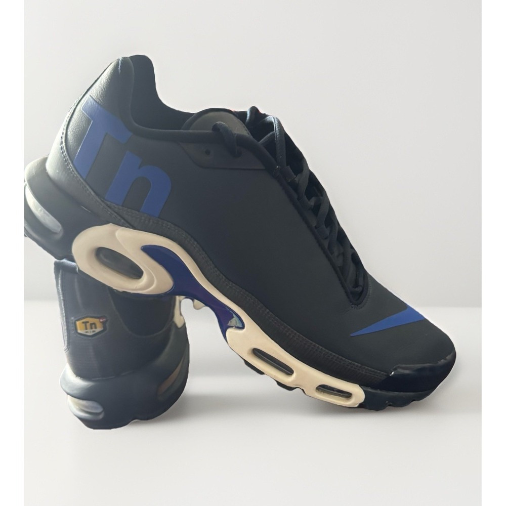 Nike Air Max Plus TN SE Sneakers in "Obsidian" Black & Blue Men's Size 12 - Picture 3 of 11